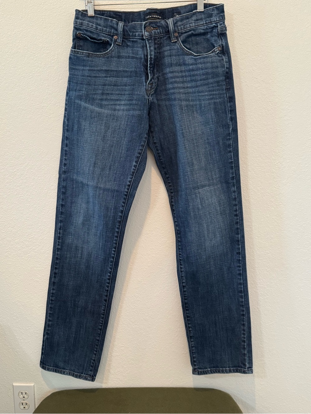 Lucky Brand Straight Leg Jeans Blue Waist 32x34